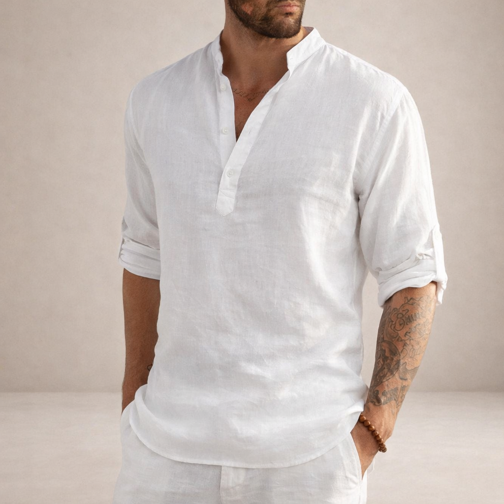 HENDERSON™ | Stand Collar Shirt