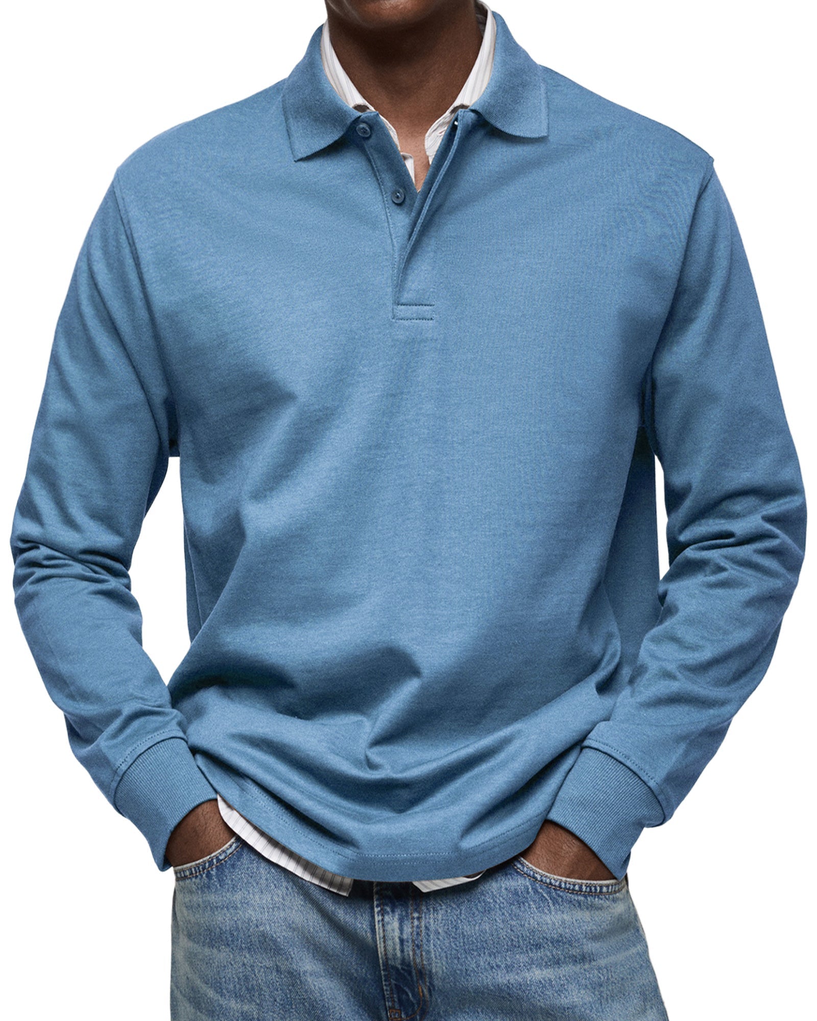 HENDERSON™ | Long Sleeve Polo Shirt