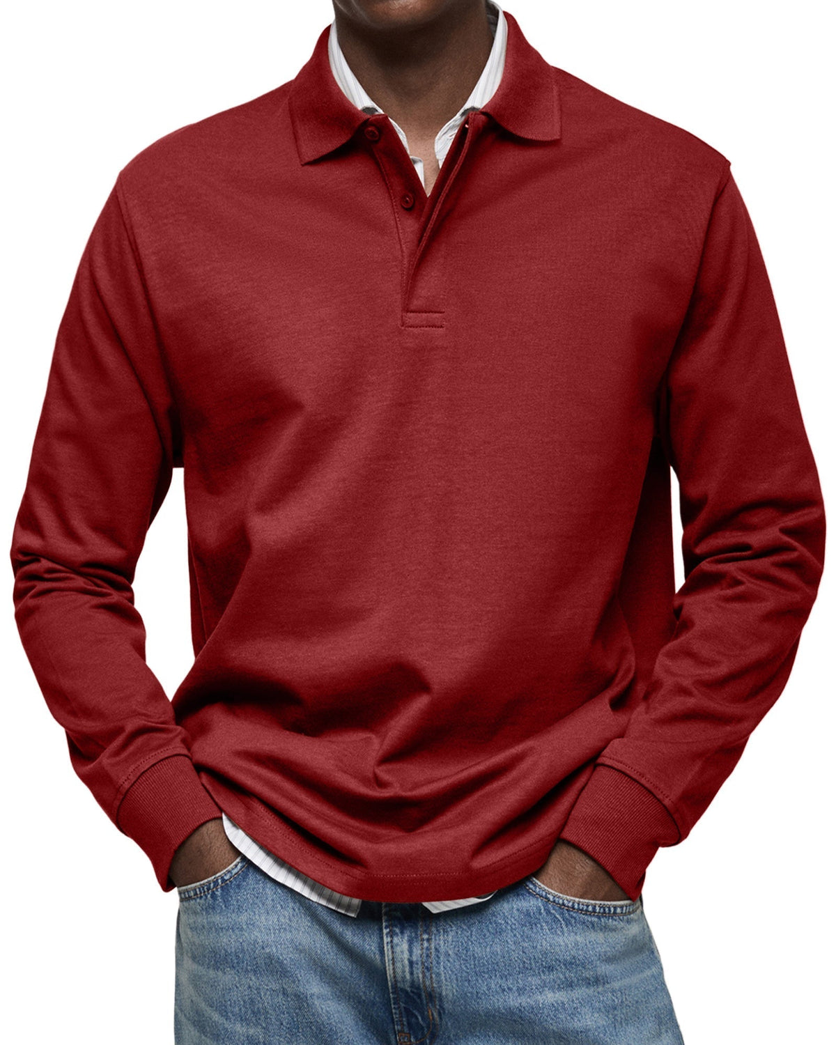 HENDERSON™ | Long Sleeve Polo Shirt