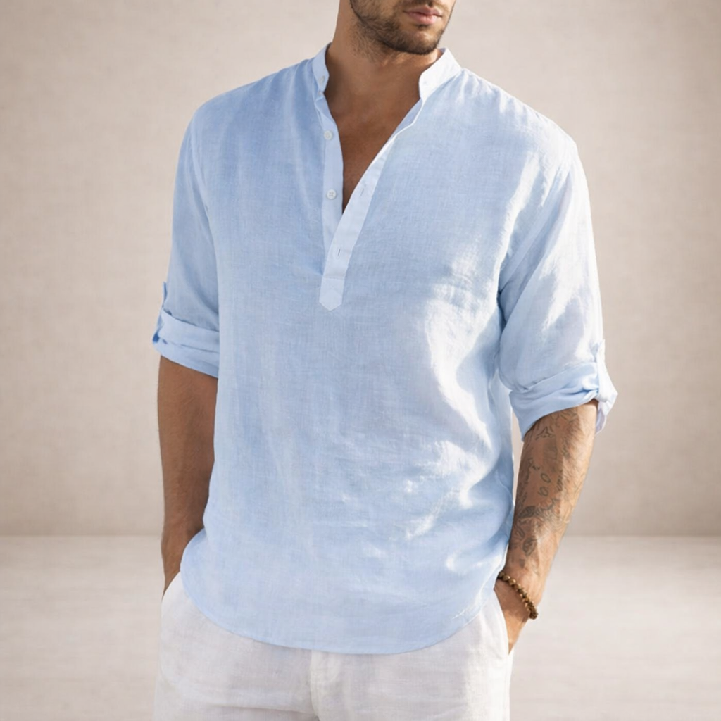 HENDERSON™ | Stand Collar Shirt
