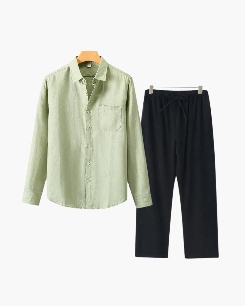 HENDERSON™ | Long-sleeve linen set