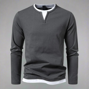 HENDERSON™ | V-Neck Long-Sleeve Tee