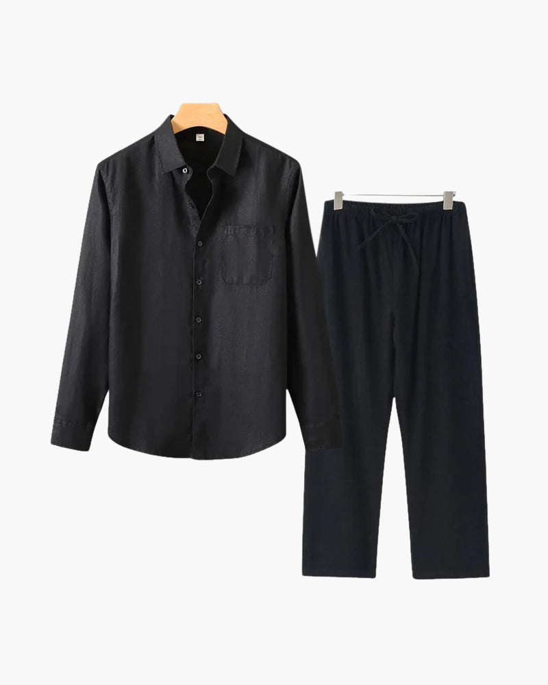 HENDERSON™ | Long-sleeve linen set