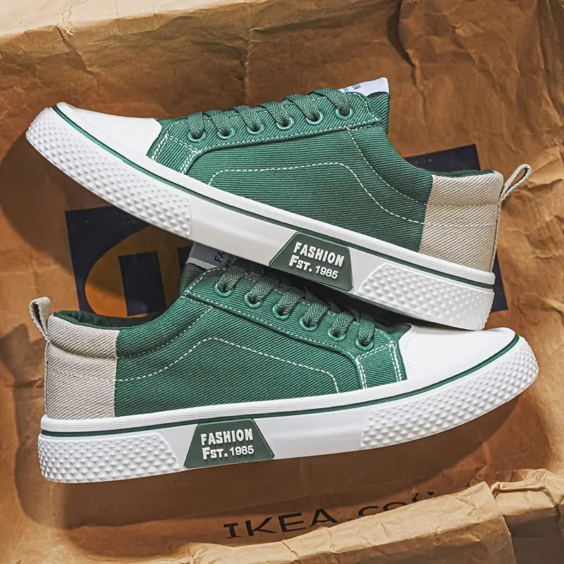 HENDERSON™ | Canvas Low-Top Trainer