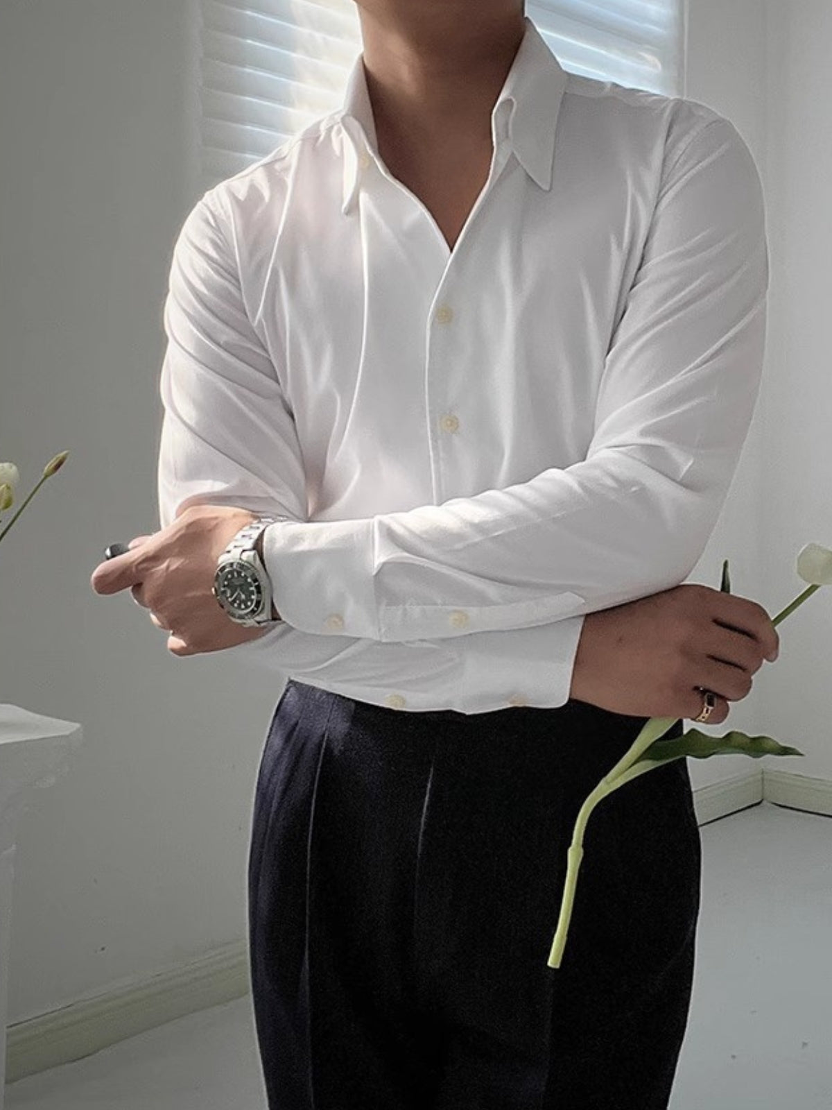 HENDERSON™ | Bamboo V-Neck Shirt