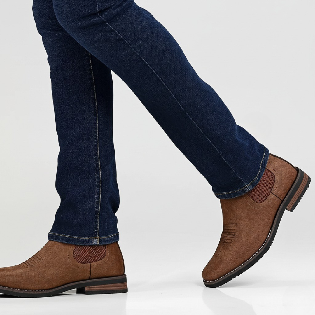 HENDERSON™ | Leather Ankle Boots