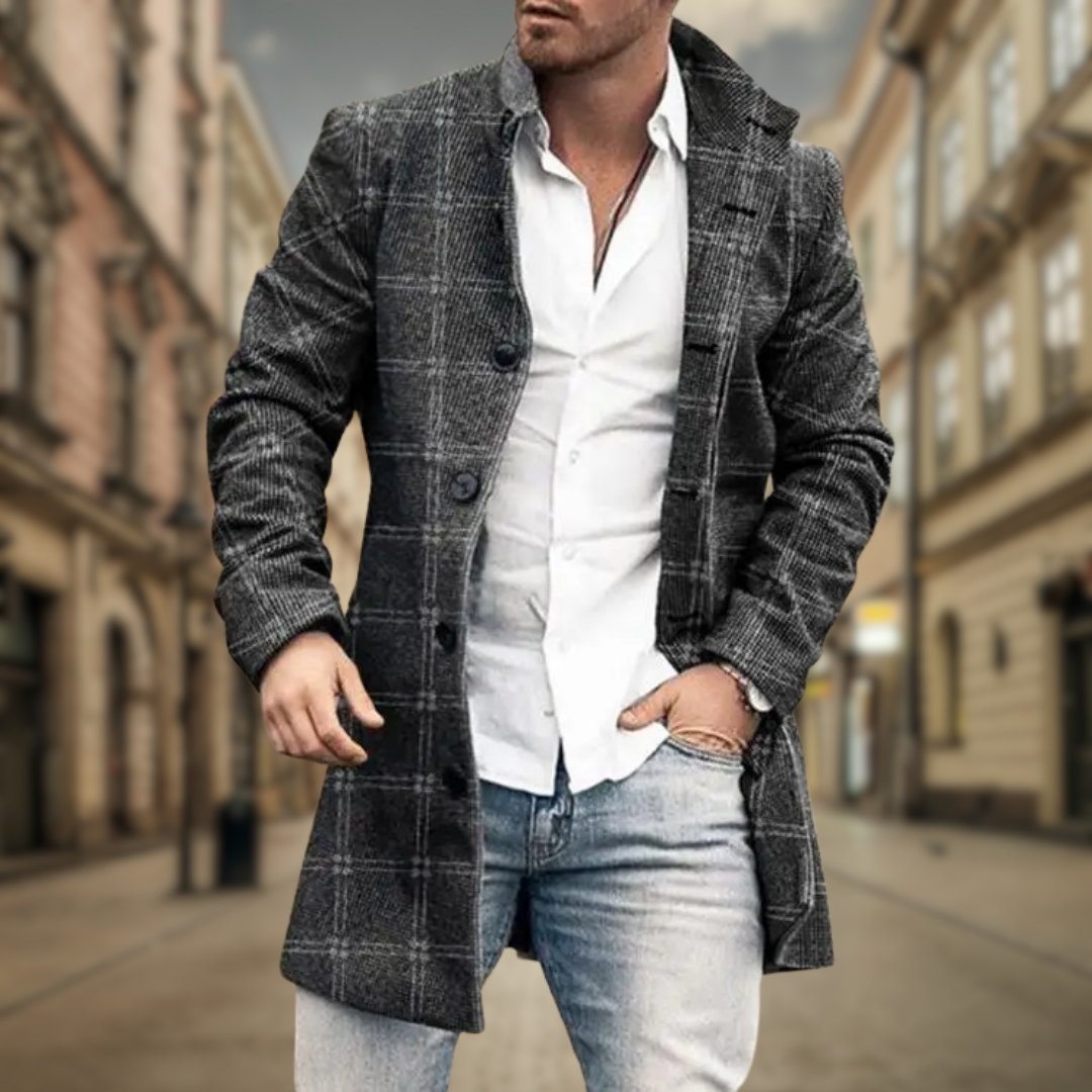 HENDERSON™ | Clean Tailored Overcoat