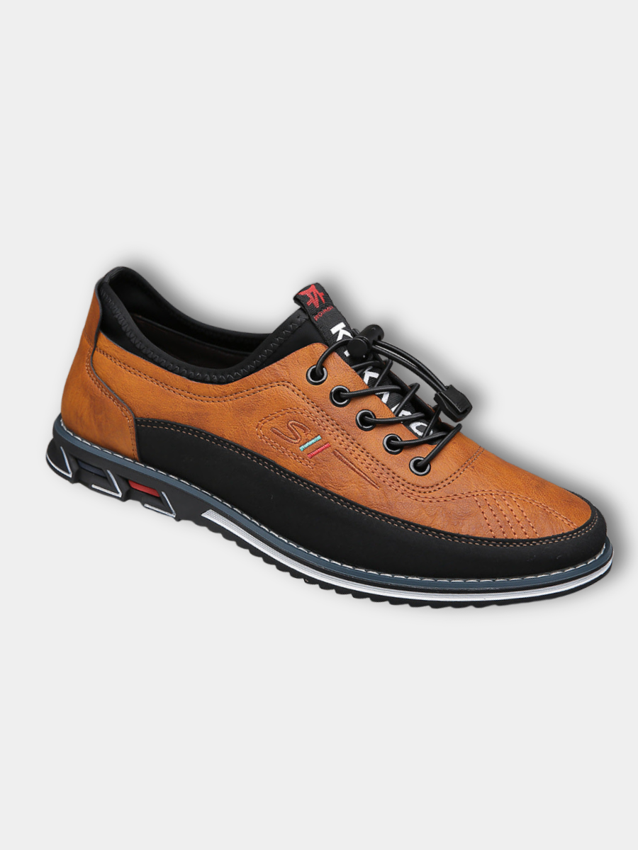 HENDERSON™ | Leather Lace-Up Casual Shoe
