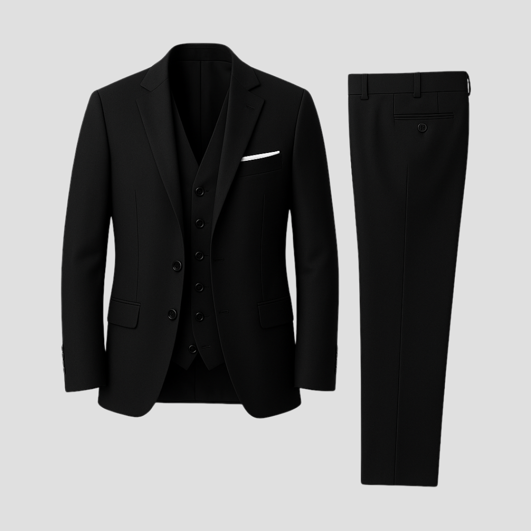 HENDERSON™ | Men's Waistcoat & Blazer Suit
