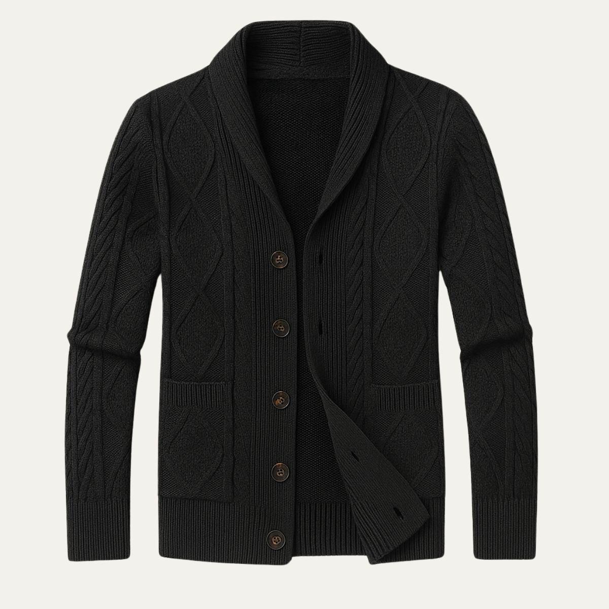 HENDERSON™ | Button-Front Cardigan