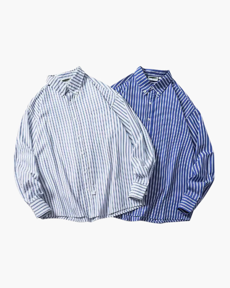 HENDERSON™ | Oversized Striped Shirt