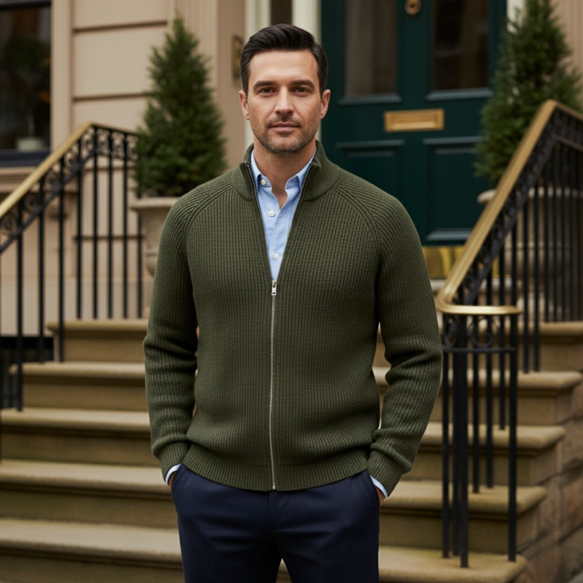 HENDERSON™ | Zip Knit
