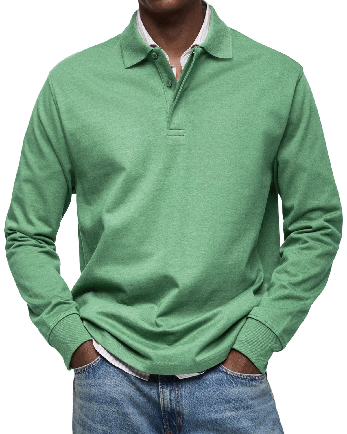 HENDERSON™ | Long Sleeve Polo Shirt