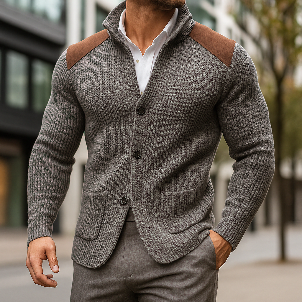 HENDERSON™ | Men's Textured-Knit Blazer