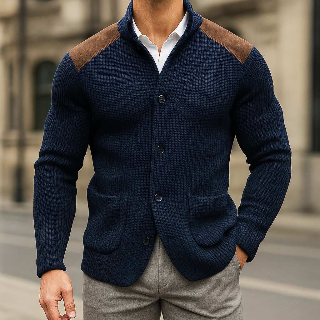 HENDERSON™ | Men's Textured-Knit Blazer