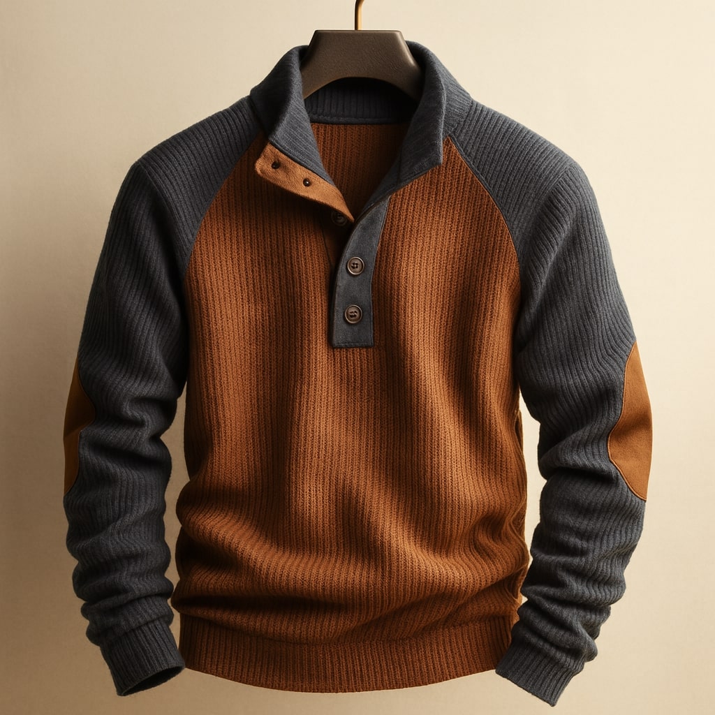 HENDERSON™ | Henley Sweater