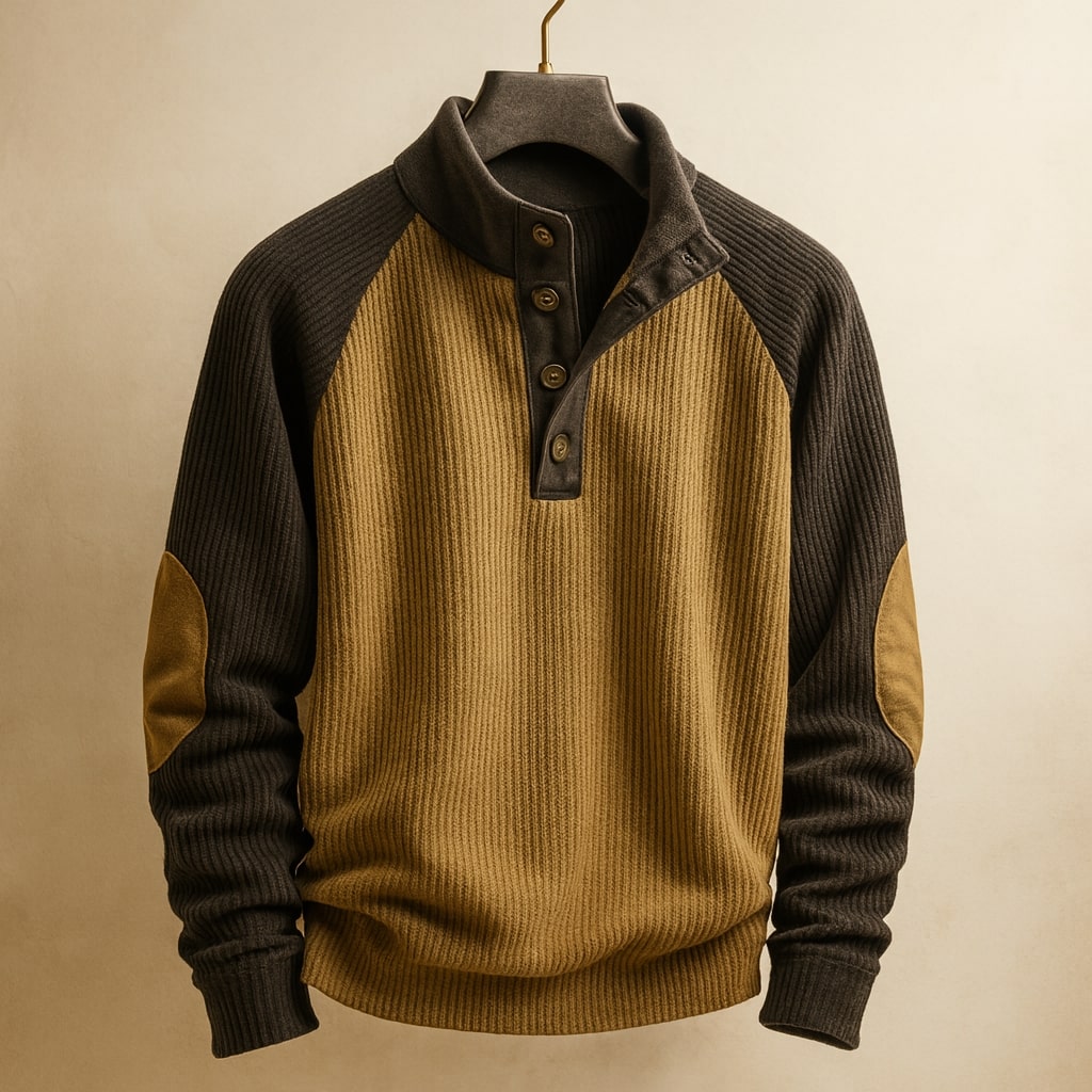 HENDERSON™ | Henley Sweater