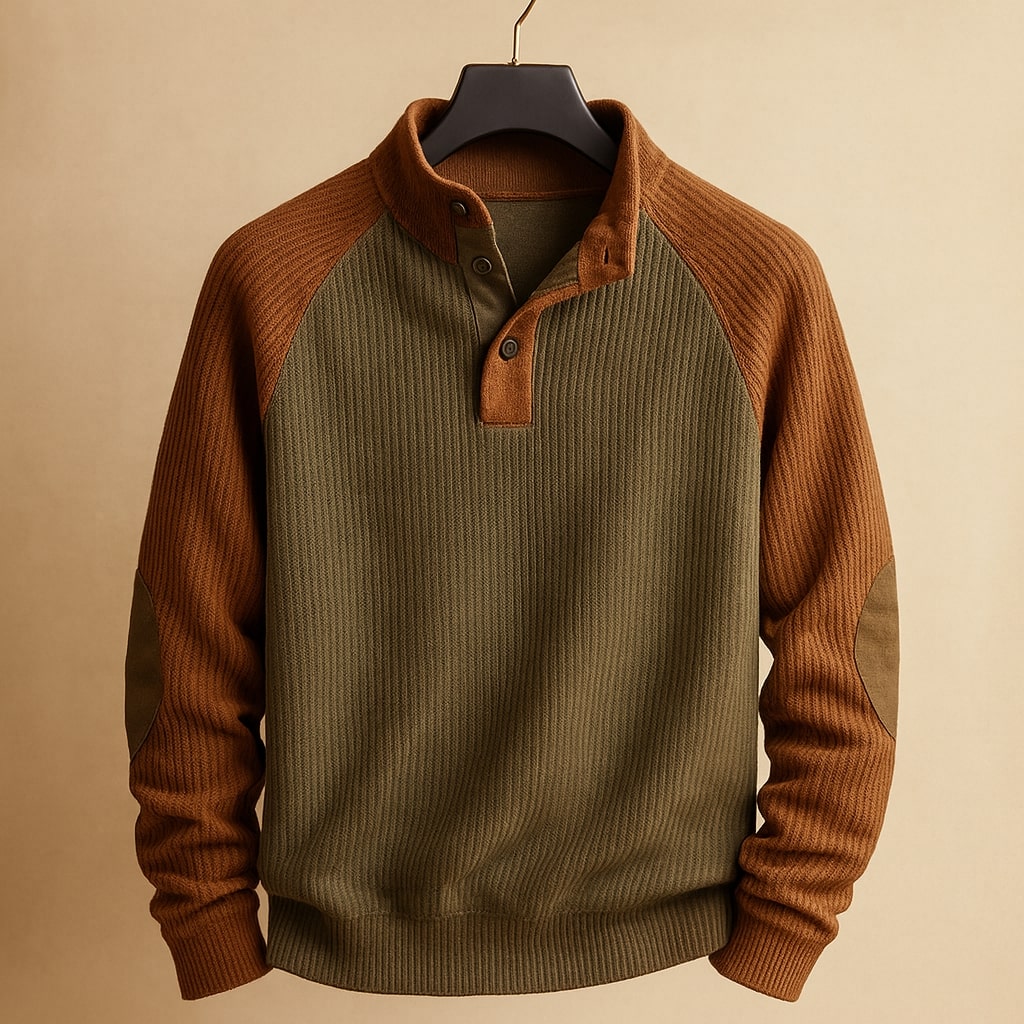 HENDERSON™ | Henley Sweater
