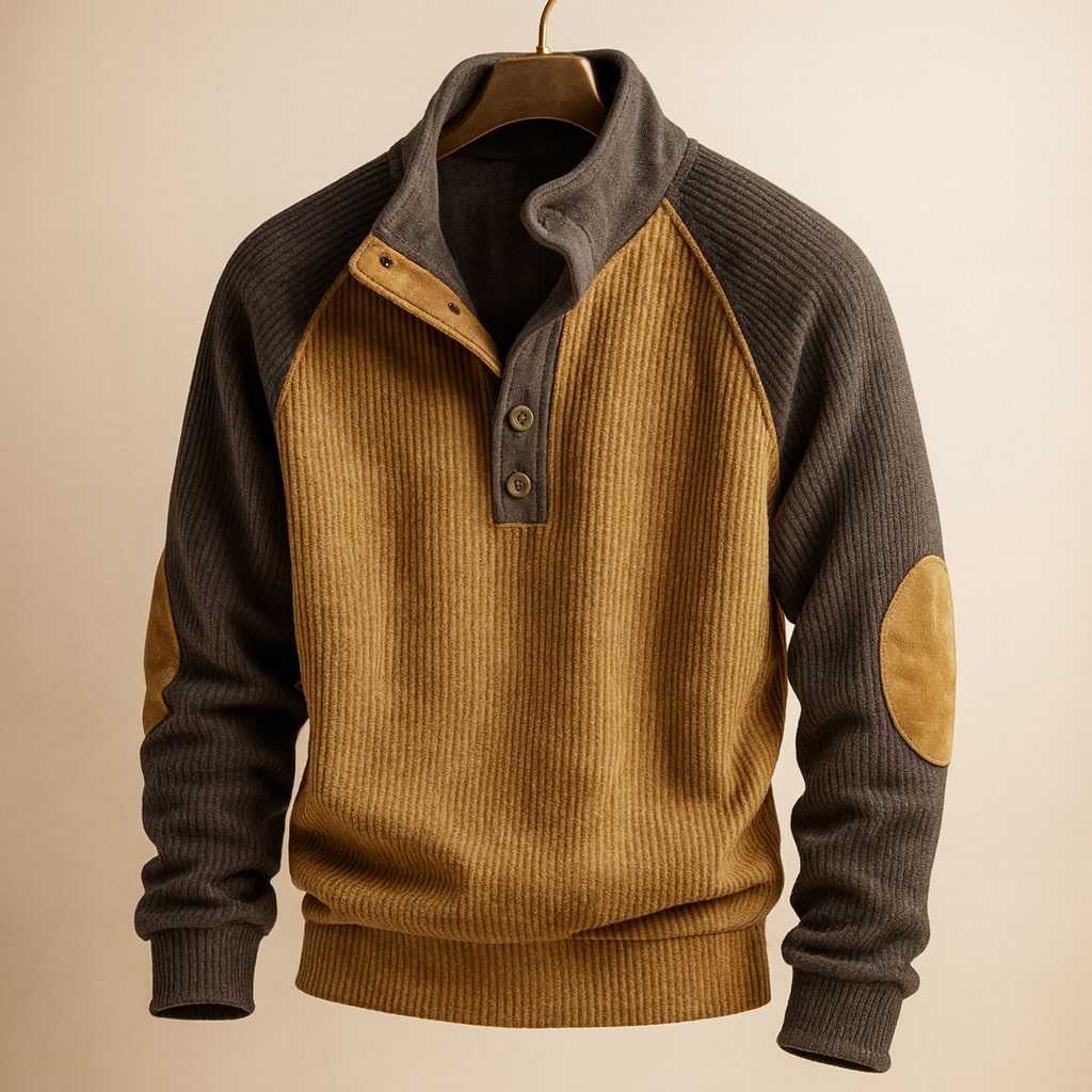 HENDERSON™ | Henley Sweater