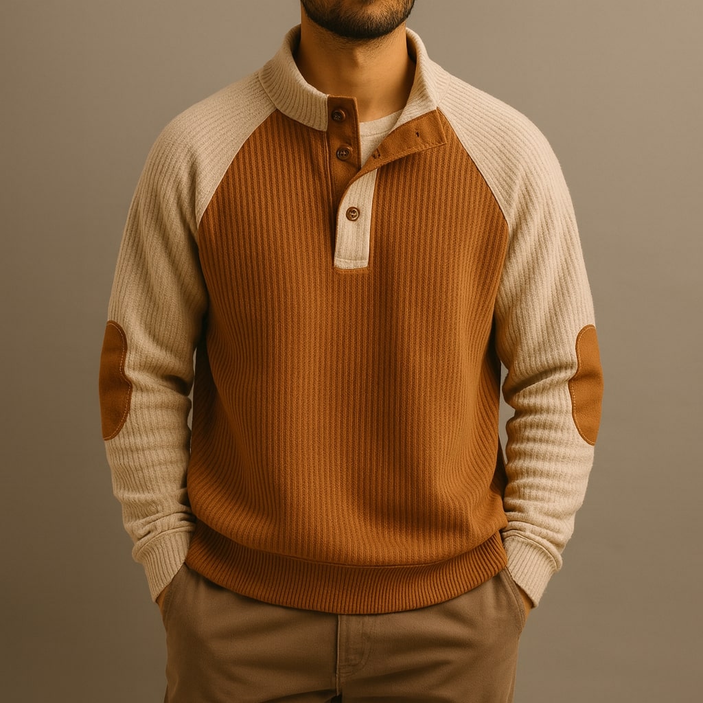 HENDERSON™ | Henley Sweater