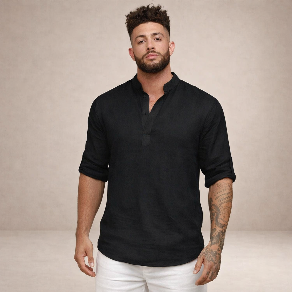 HENDERSON™ | Stand Collar Shirt