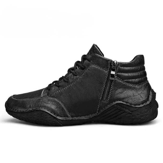 HENDERSON™ | LEATHER ANKLE BOOTS