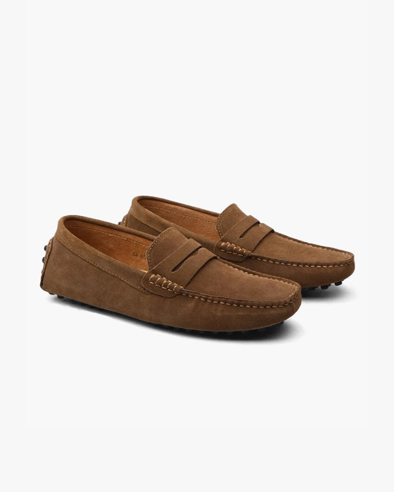 HENDERSON™ | Suede driver loafers