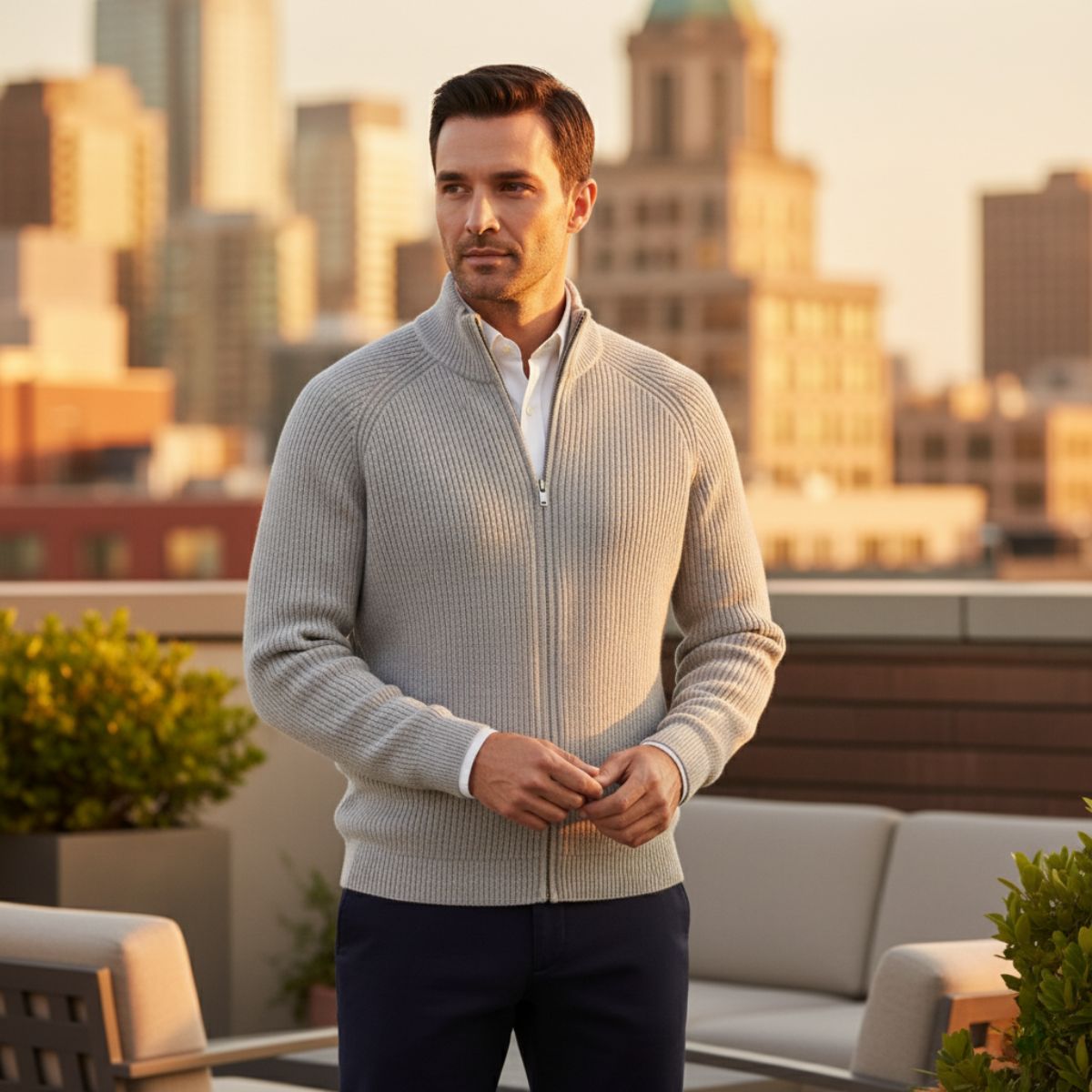 HENDERSON™ | Zip Knit