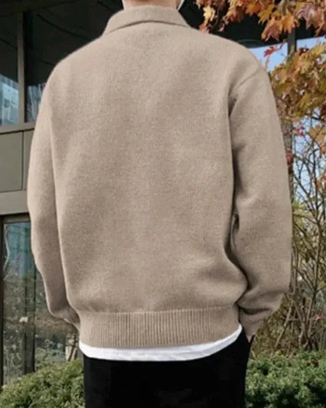 HENDERSON™ | WOOL BUTTONED HALF-ZIP