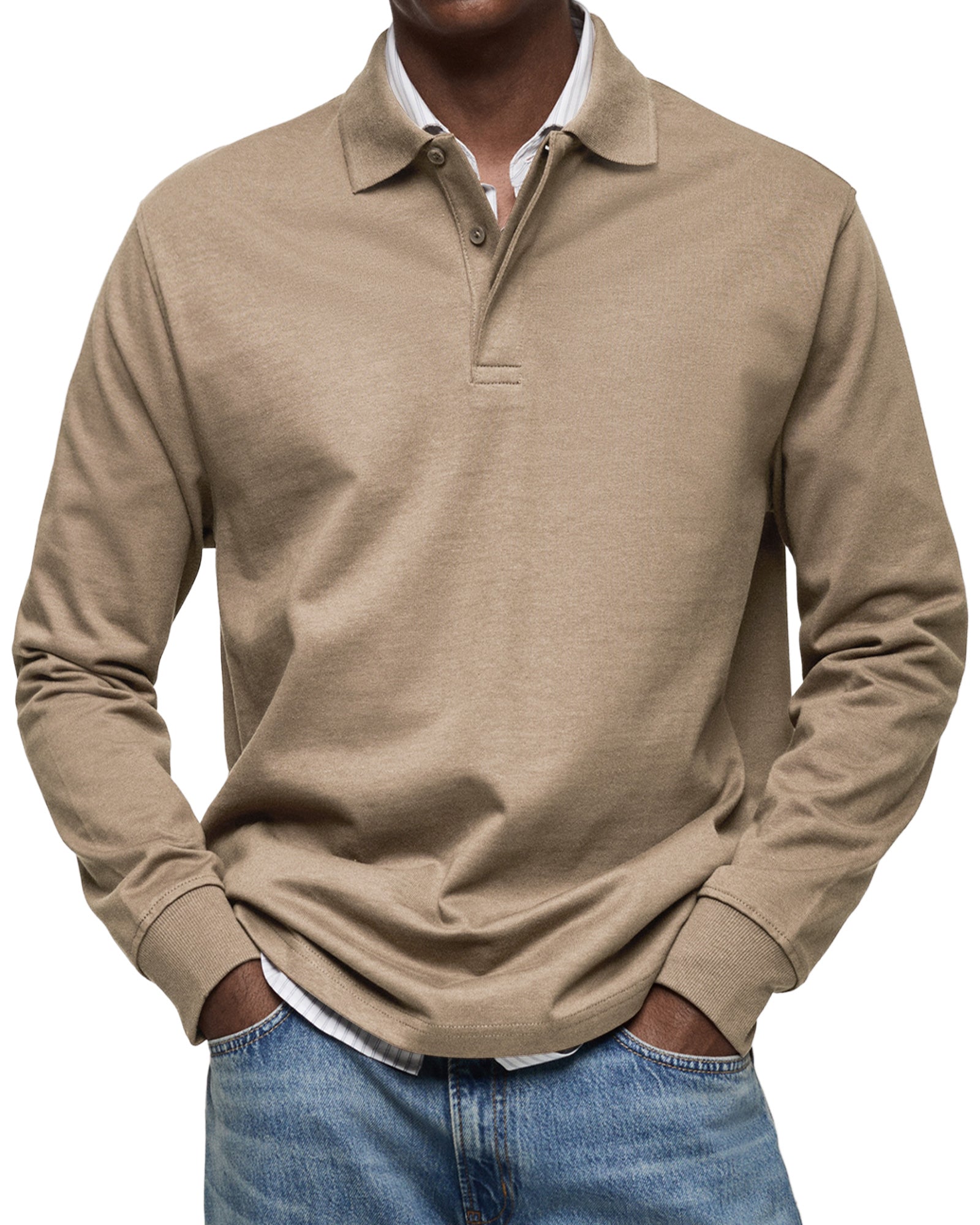 HENDERSON™ | Long Sleeve Polo Shirt