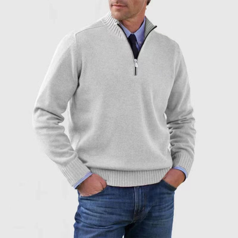 HENDERSON™ | Anti-Pill Mid-Zip Knit