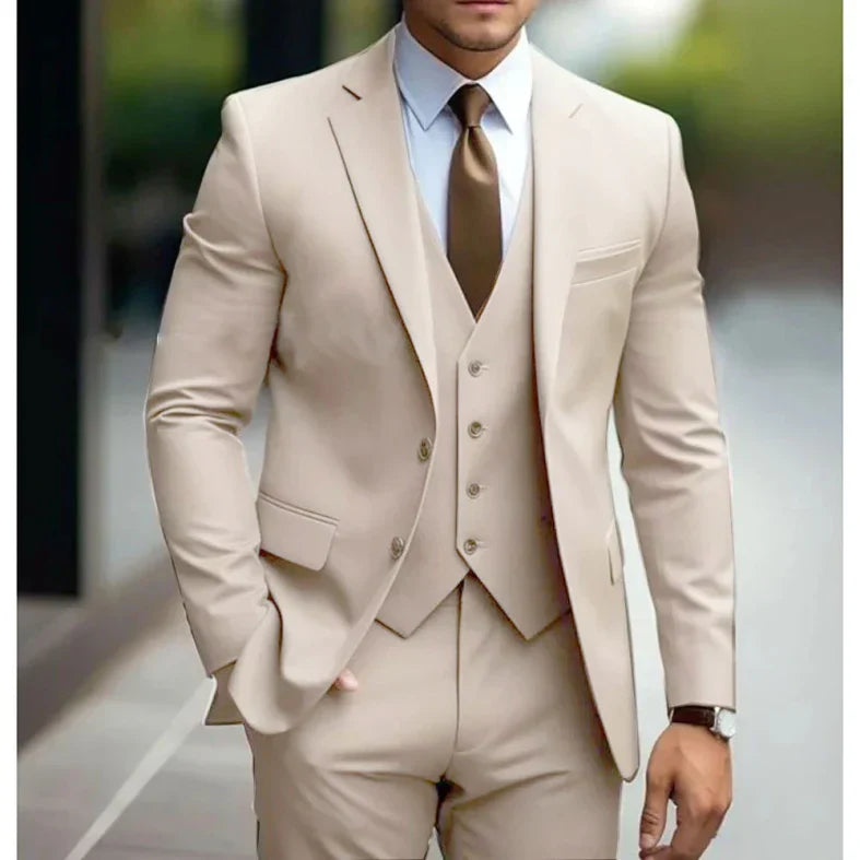 HENDERSON™ | Men's Waistcoat & Blazer Suit