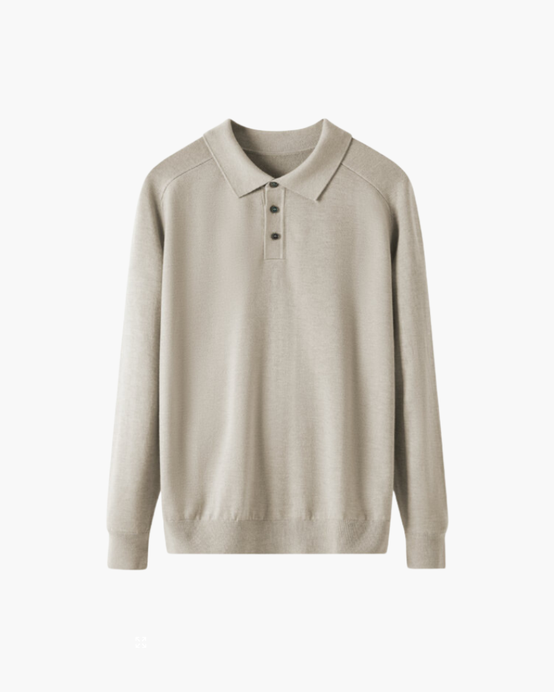 HENDERSON™ | Premium Neat Wool Polo