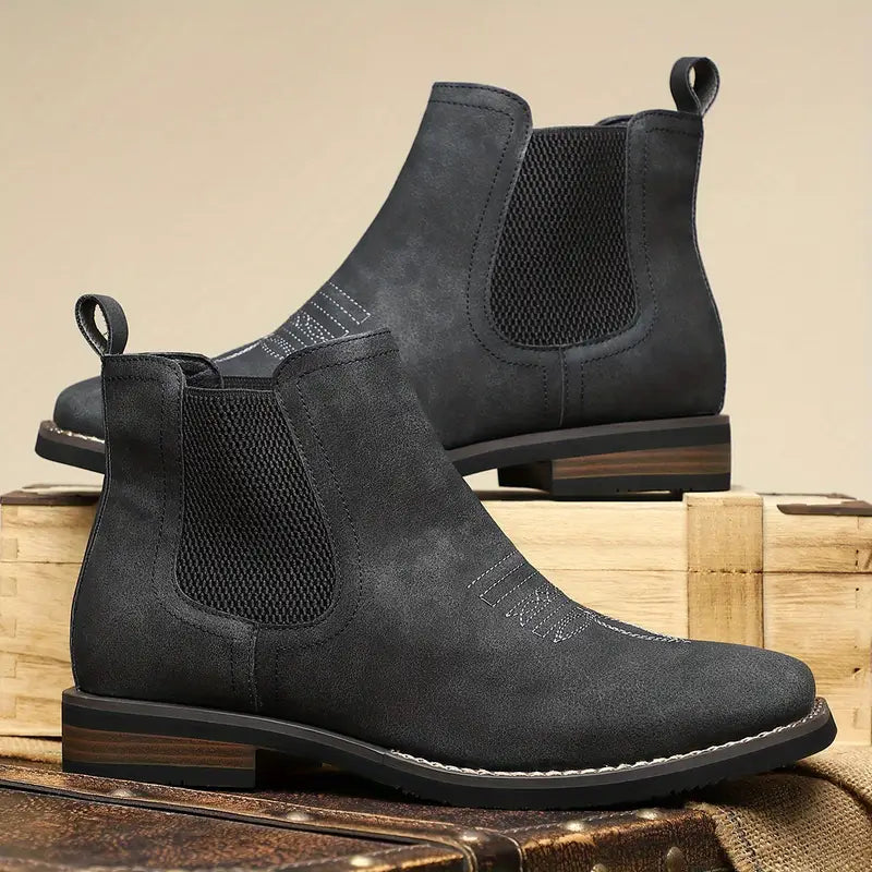 HENDERSON™ | Leather Ankle Boots