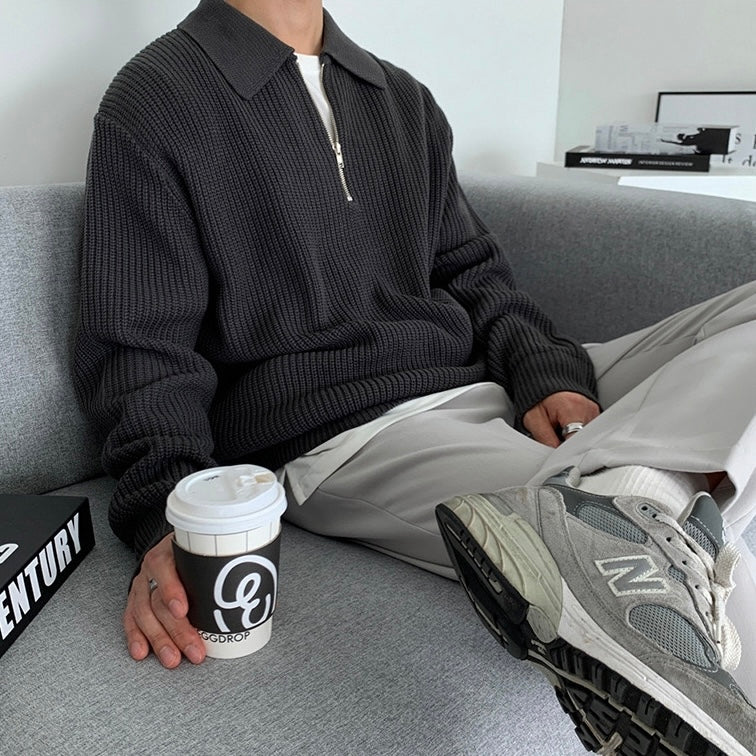 HENDERSON™ | Rason Zipped Sweater
