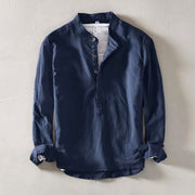 HENDERSON™ | Collarless Long-Sleeve