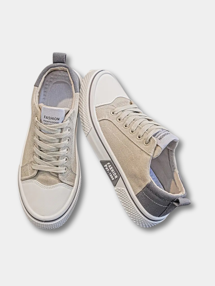 HENDERSON™ | Canvas Low-Top Trainer