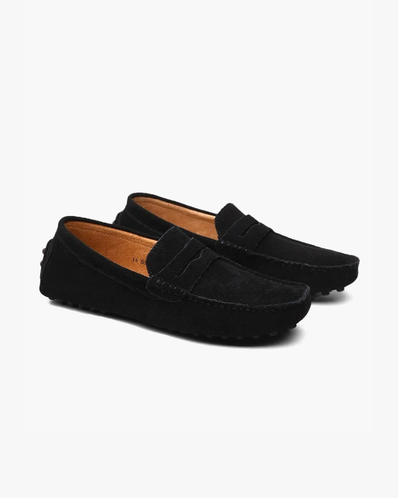 HENDERSON™ | Suede driver loafers