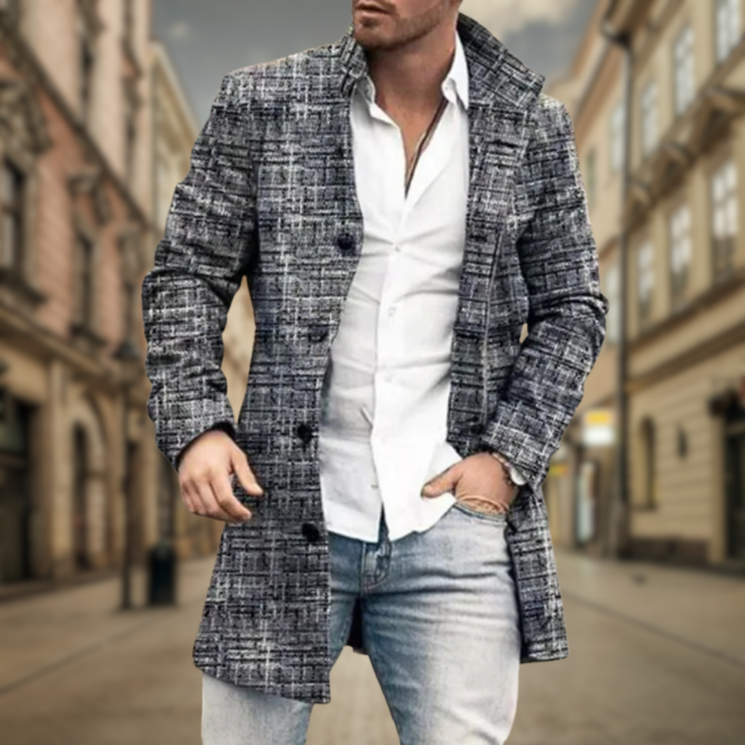 HENDERSON™ | Clean Tailored Overcoat