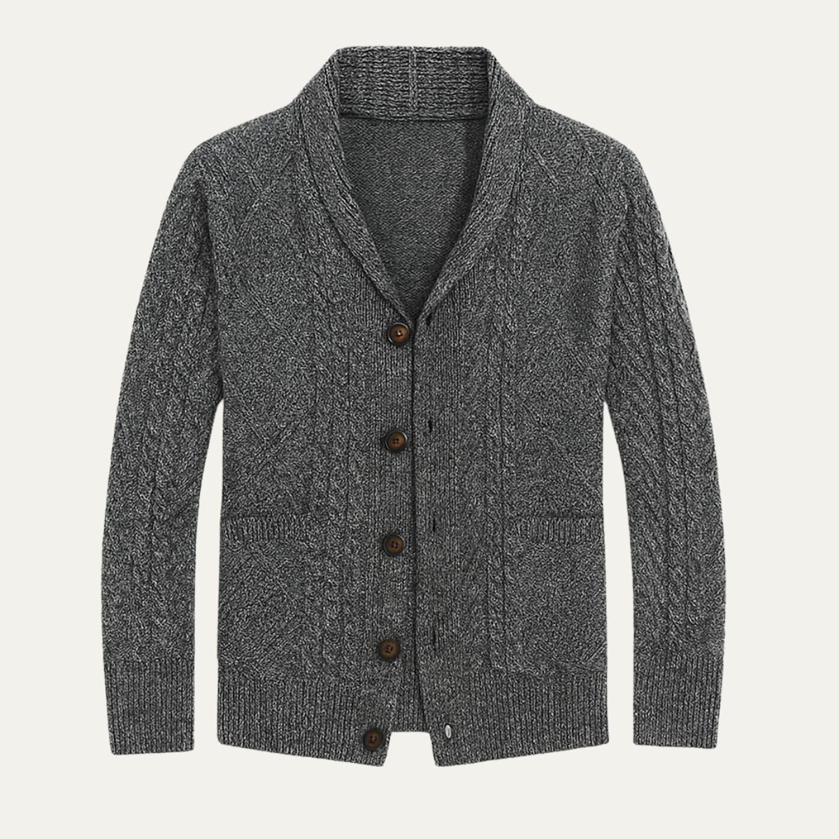 HENDERSON™ | Button-Front Cardigan