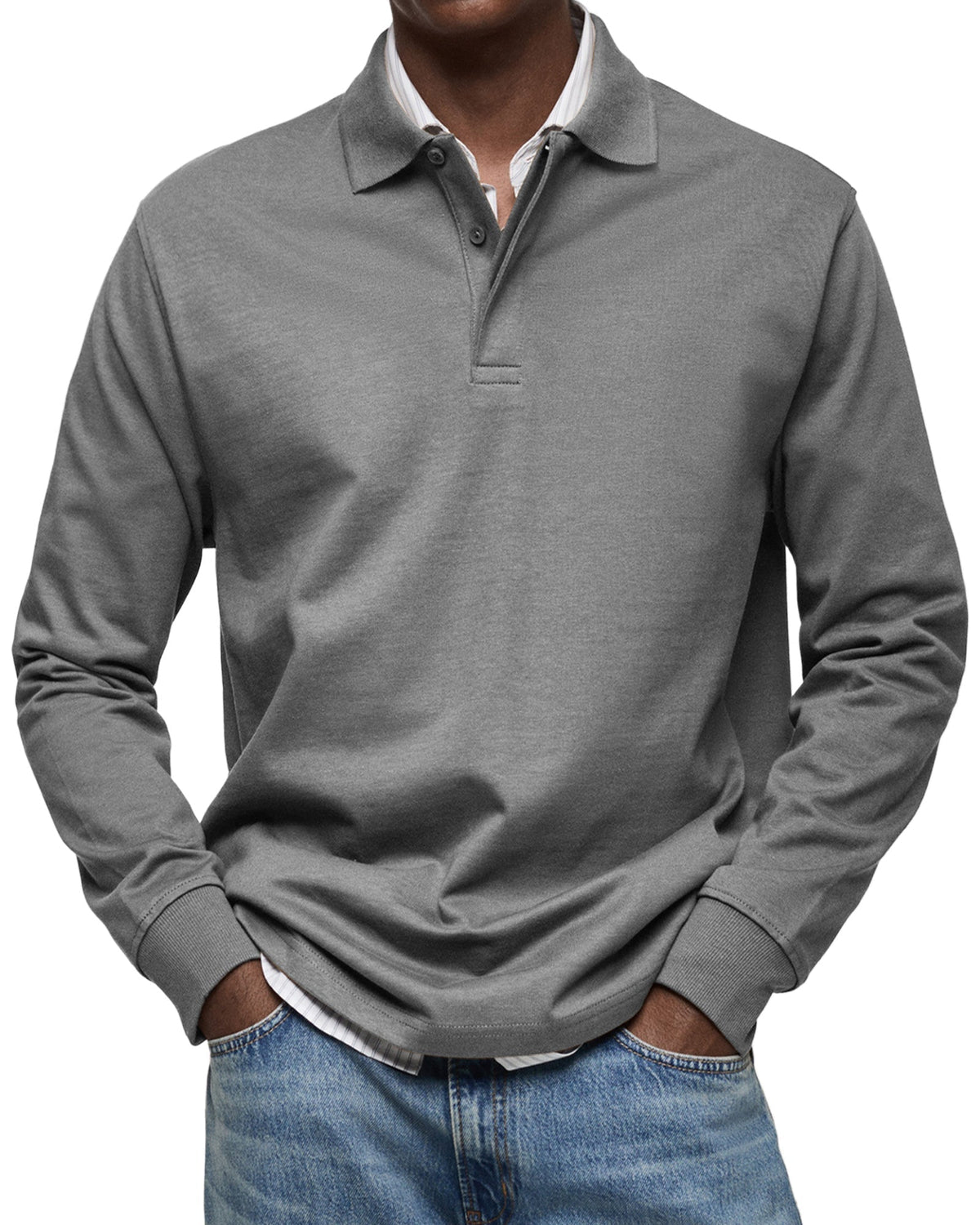 HENDERSON™ | Long Sleeve Polo Shirt