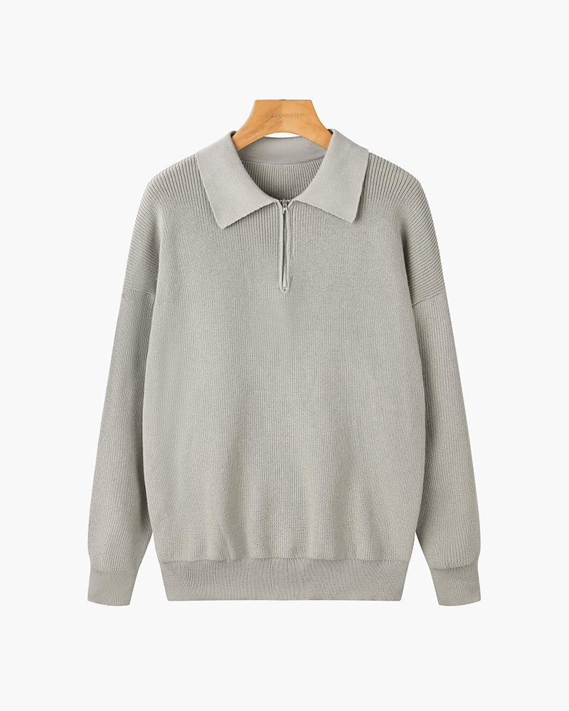 HENDERSON™ | Rason Zipped Sweater