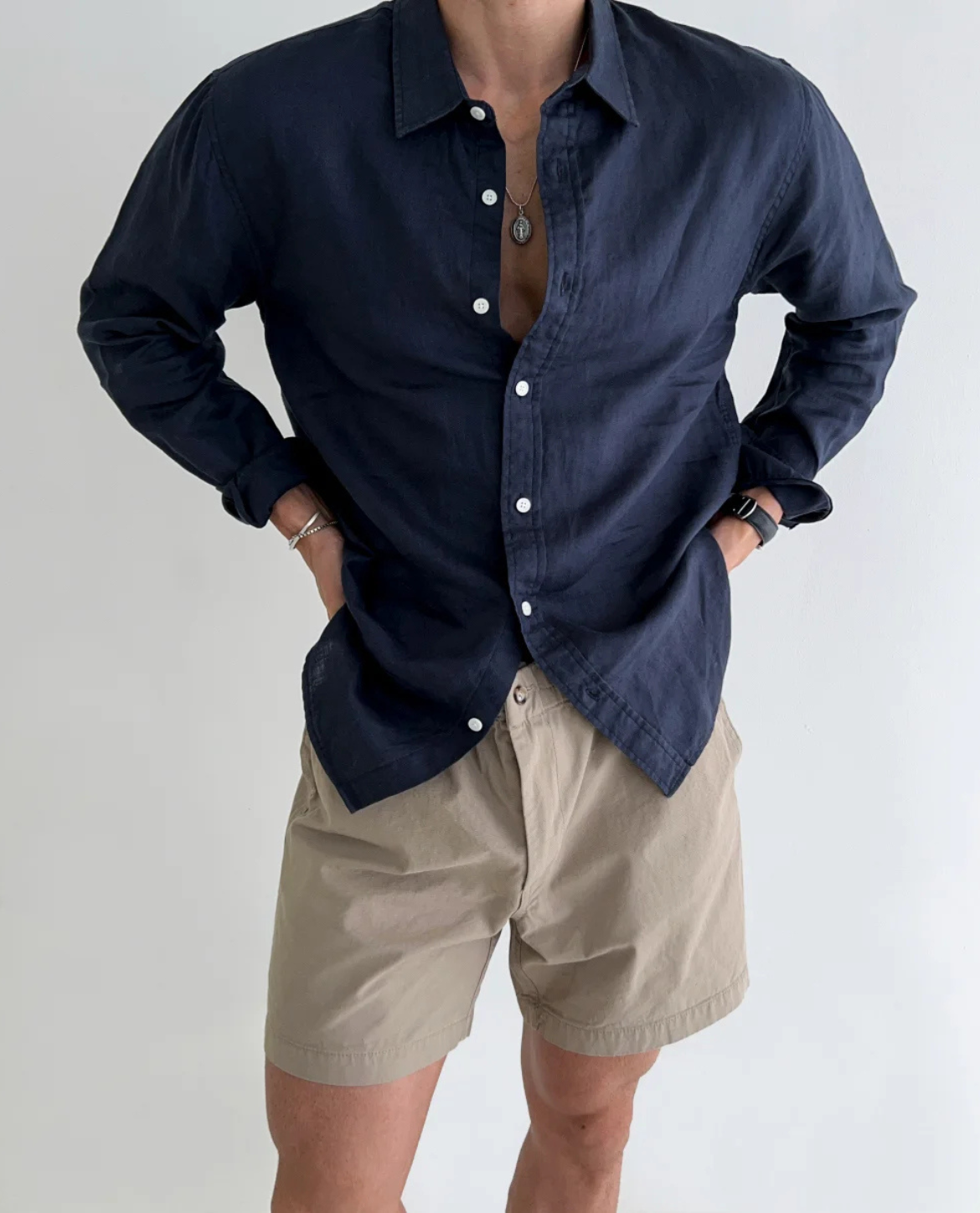 HENDERSON™ | Men's Santorini Linen Shirt