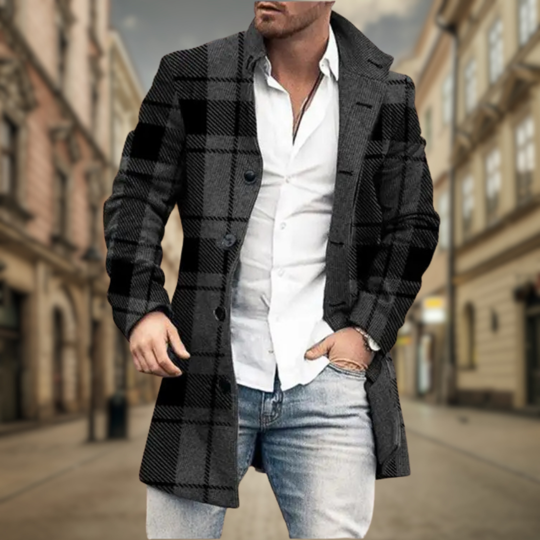 HENDERSON™ | Clean Tailored Overcoat