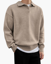 HENDERSON™ | WOOL BUTTONED HALF-ZIP