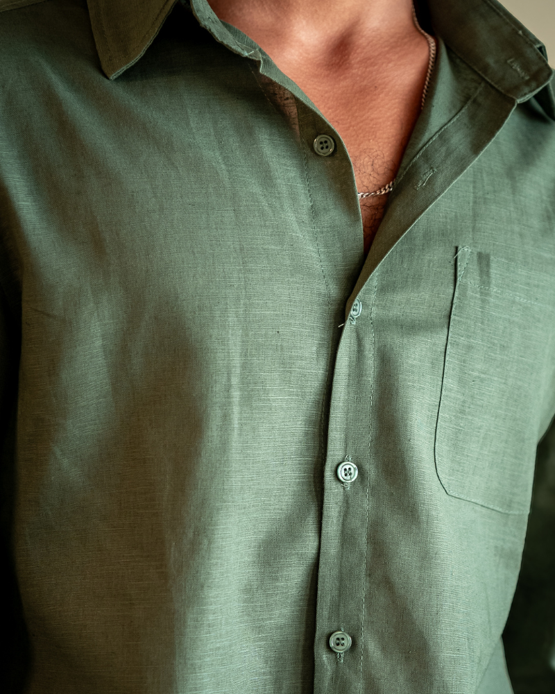 HENDERSON™ | Long-sleeve linen set