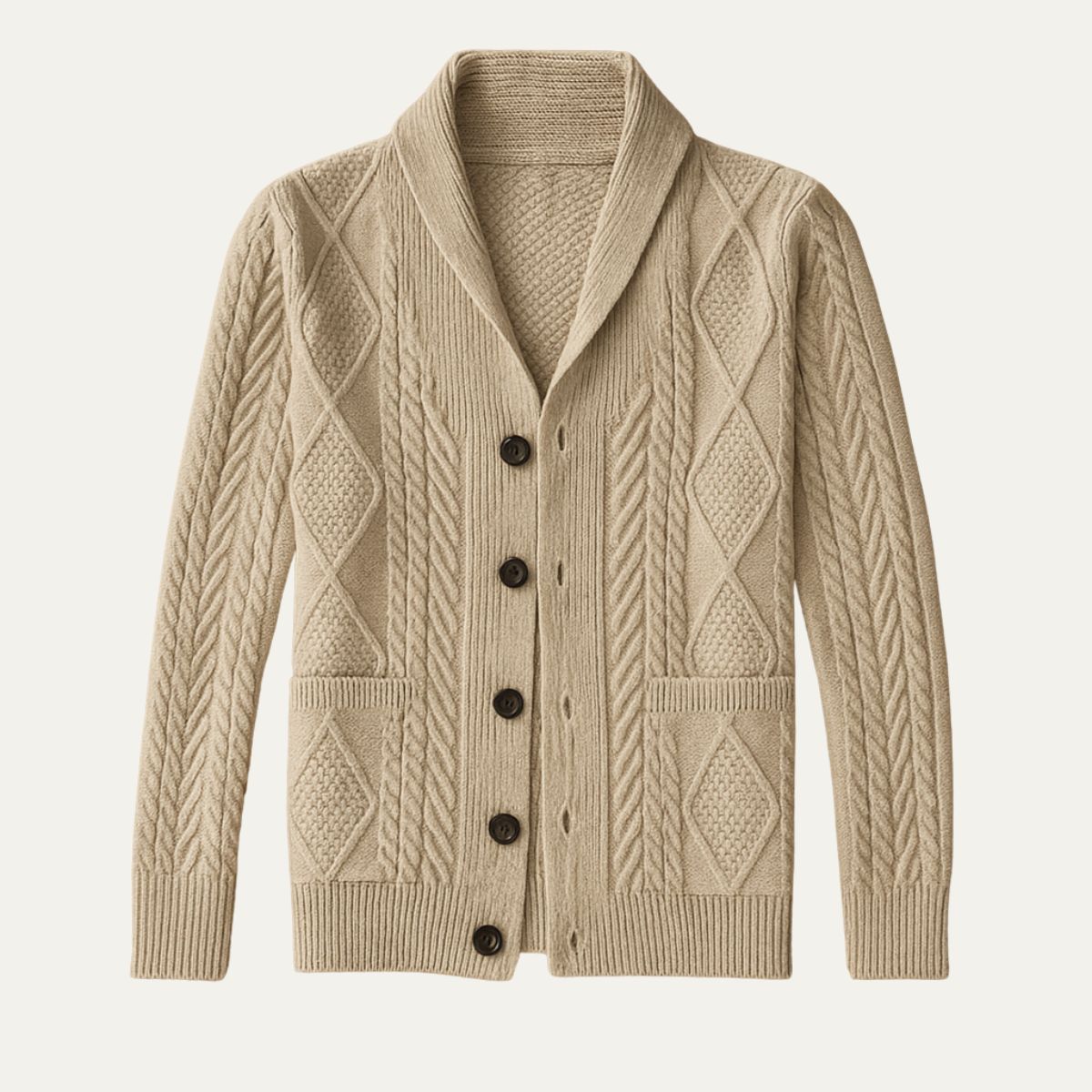 HENDERSON™ | Button-Front Cardigan