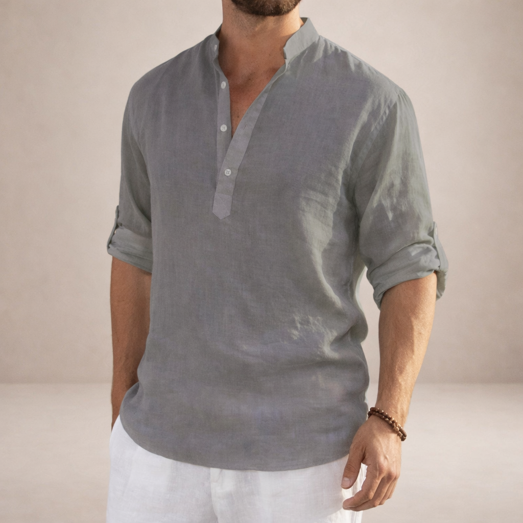 HENDERSON™ | Stand Collar Shirt