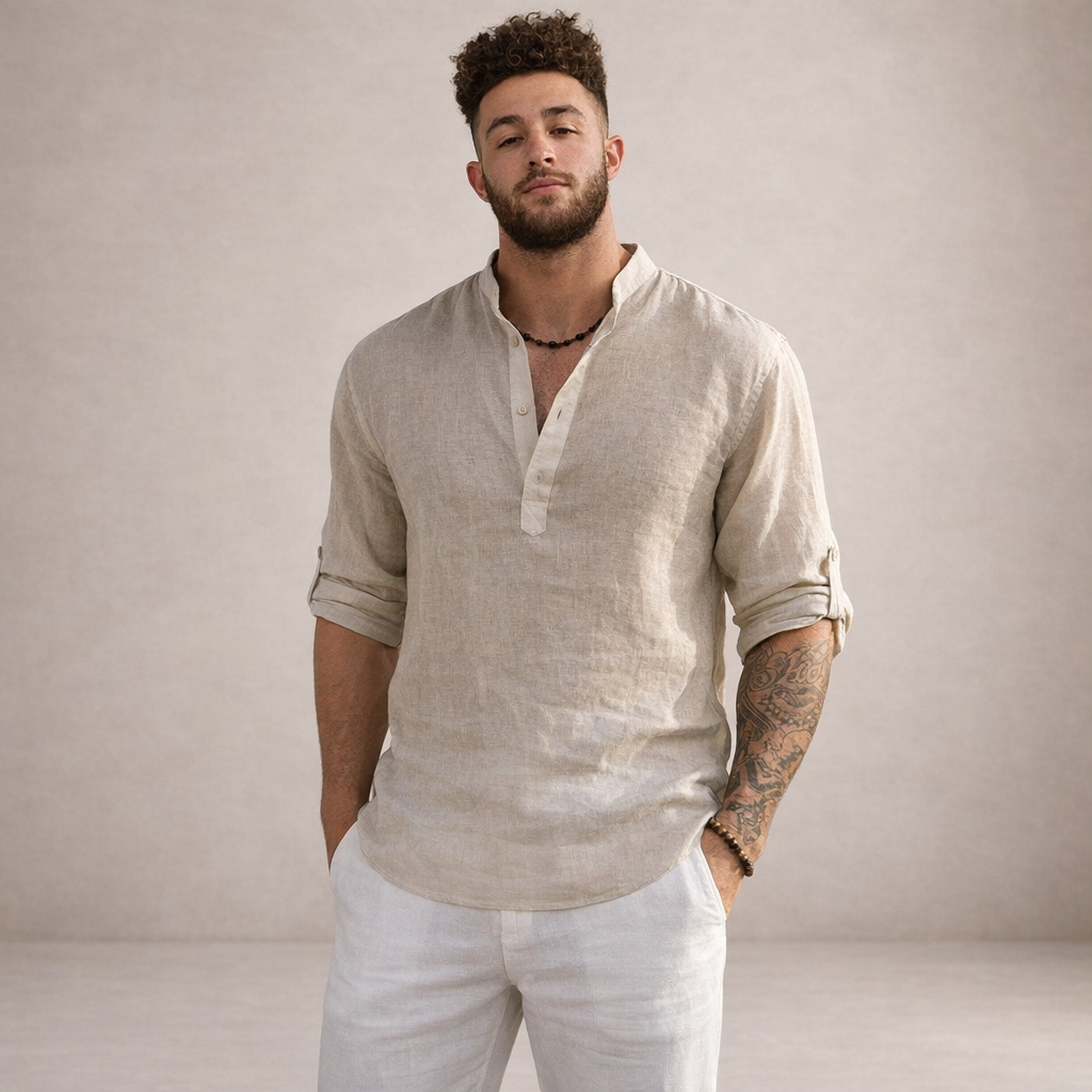 HENDERSON™ | Stand Collar Shirt