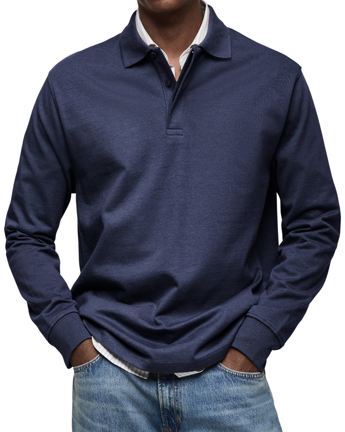 HENDERSON™ | Long Sleeve Polo Shirt